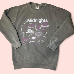 Midnights crewneck sweatshirt taylor swift